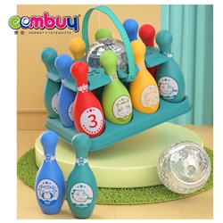 KB213096 KB213097 - Sport circle game kids toys lighting ball indoor bowling set